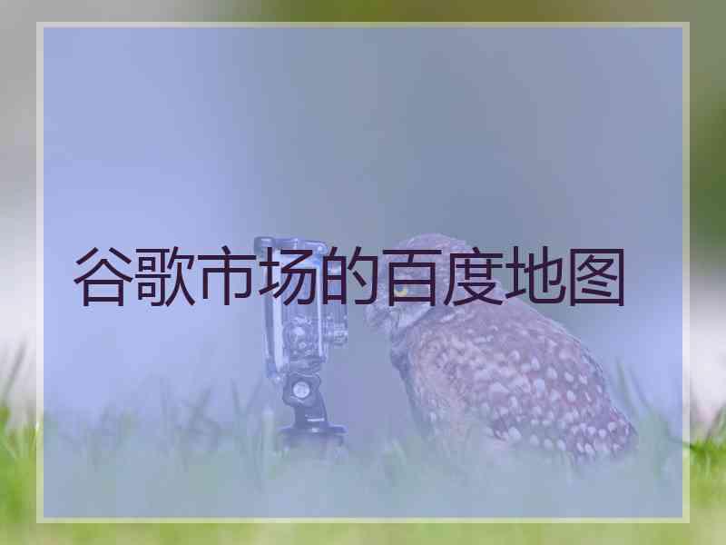 谷歌市场的百度地图