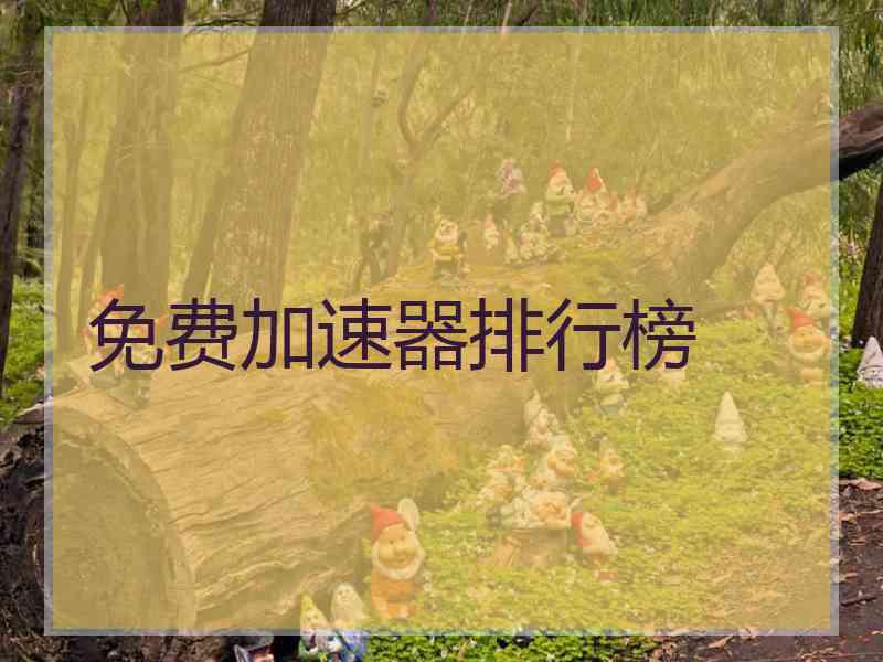 免费加速器排行榜