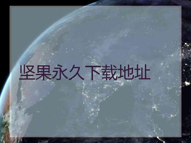 坚果永久下载地址