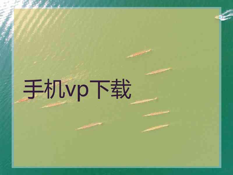 手机vp下载
