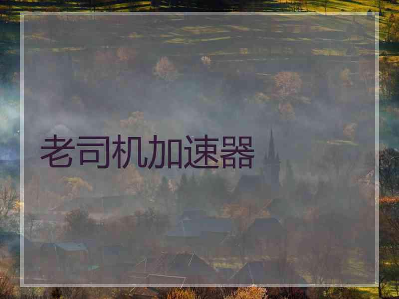 老司机加速器