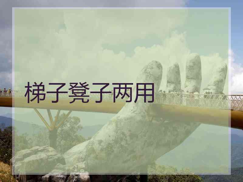梯子凳子两用