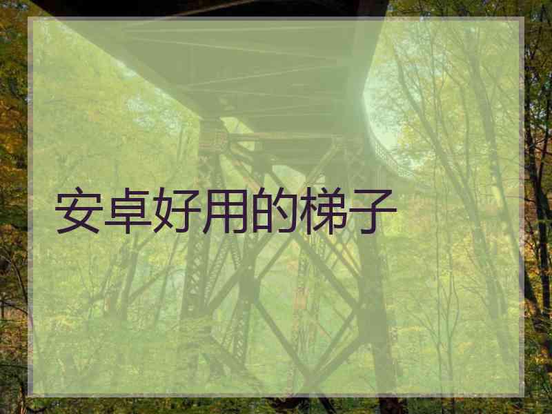 安卓好用的梯子