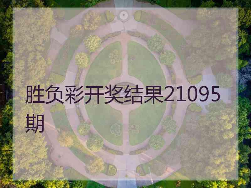 胜负彩开奖结果21095期