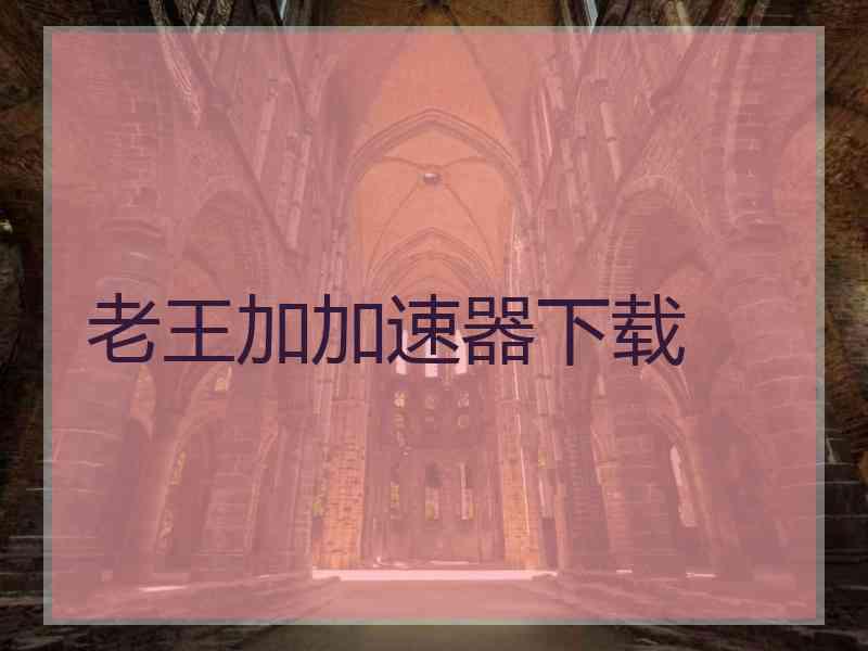 老王加加速器下载