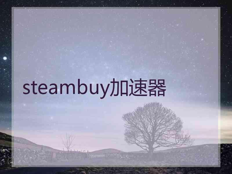 steambuy加速器