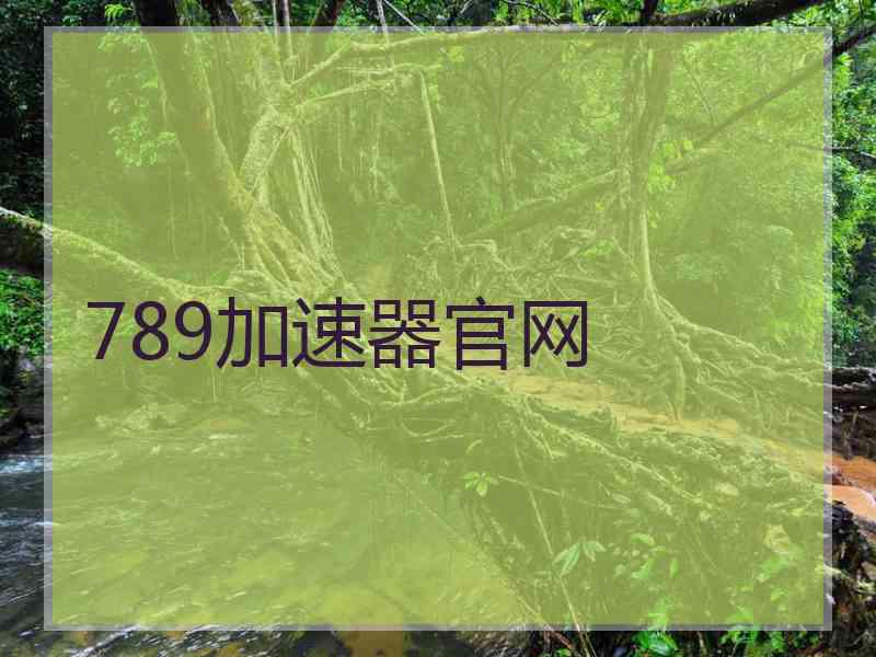 789加速器官网